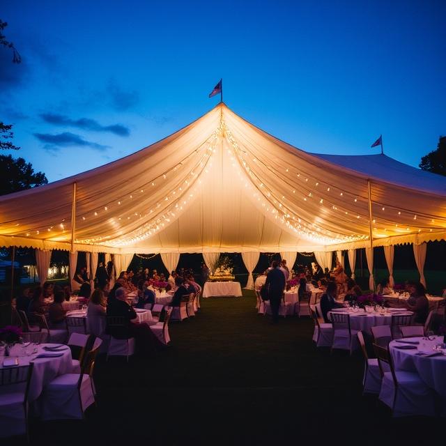 Marquee hire from SuperBounce Marquees